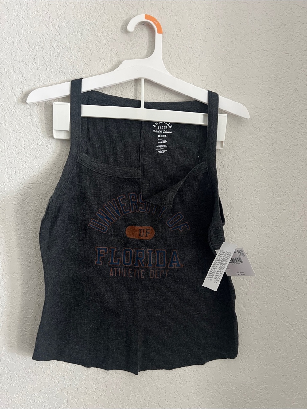 American Eagle Outfitters Black University of Florida Graphic Tank